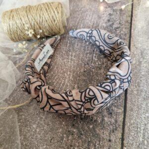 Opaska marszczona Oriental coffee