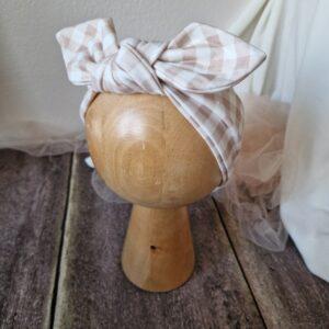 Opaska z kokardką AureLove – elegancki i komfortowy dodatek dla dziewczynek i kobiet.