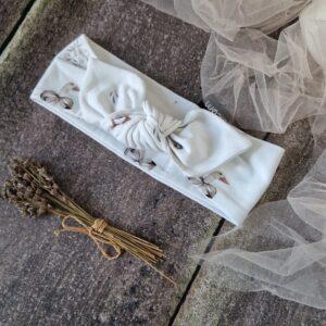 Opaska z kokardką AureLove – elegancki i komfortowy dodatek dla dziewczynek i kobiet.