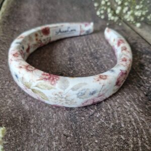 Opaska sponge Purple garden mini biel