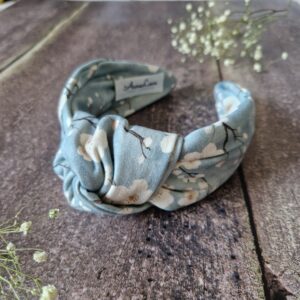 Opaska supeł Sakura blue