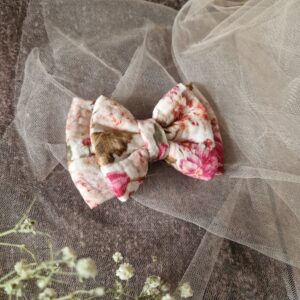 Spinka kokardka Double muślinowa Naomi