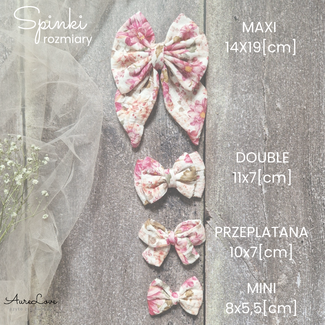 Spinka kokardka Maxi Espresso Brown - obrazek 2