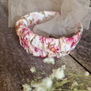 Opaska marszczona muślin Naomi