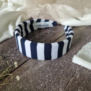 Opaska klasyczna Paski Granat