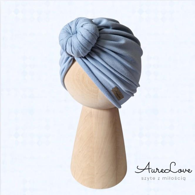 Turban donut Dusty blue