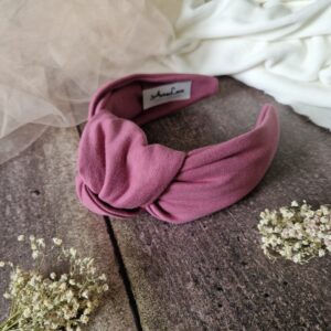 Przepaska supeł Smoke lilac