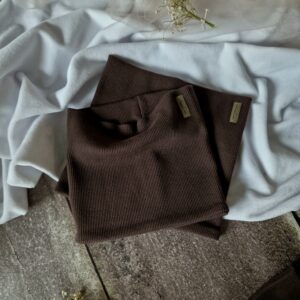 Komin prążek dwuwarstwowy Dark chocolate