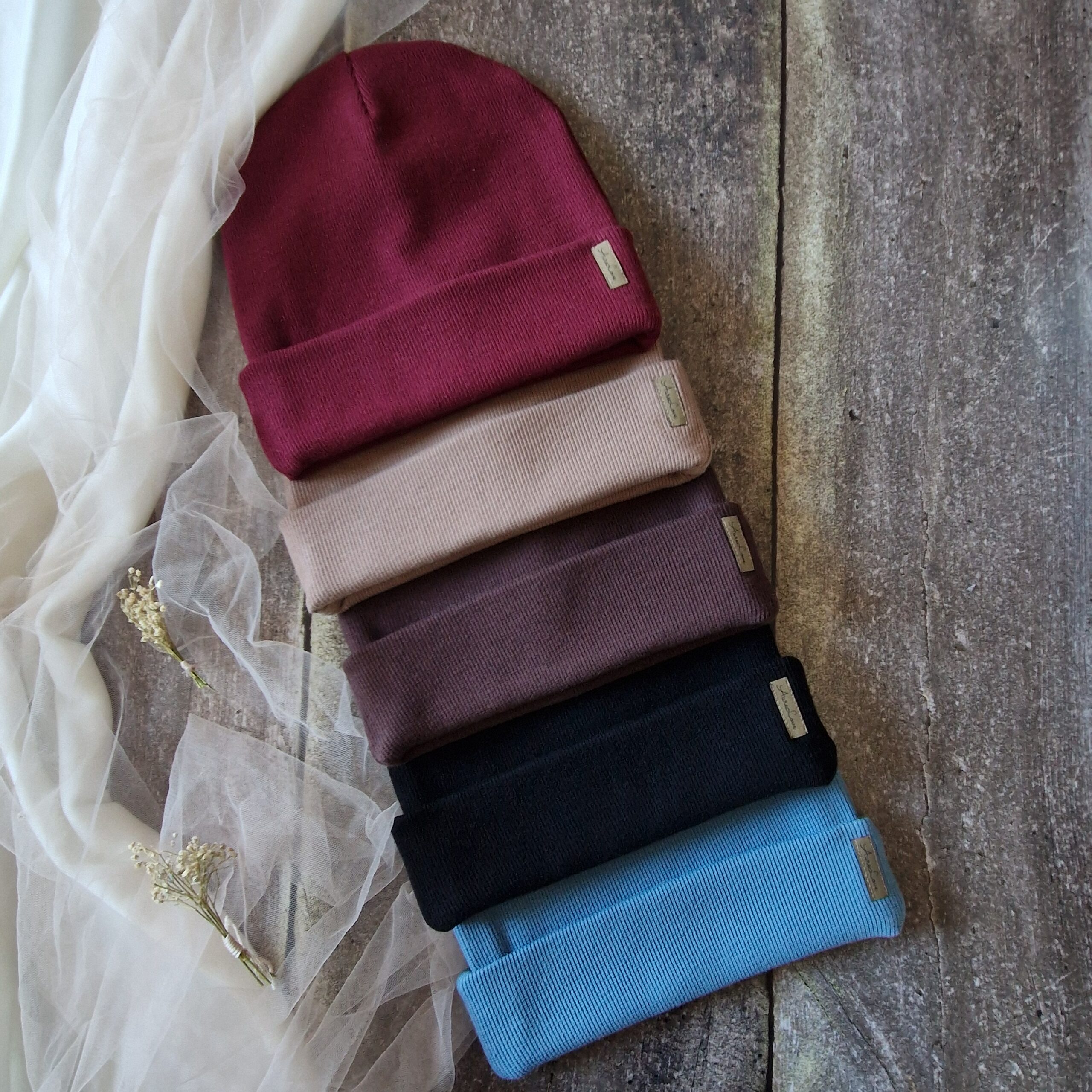 Czapka prążek dwuwarstwowa 5 kolorów do wyboru