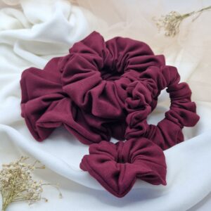 Scrunchie Black Cherry