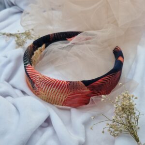 Opaska klasyczna Autumn stripes