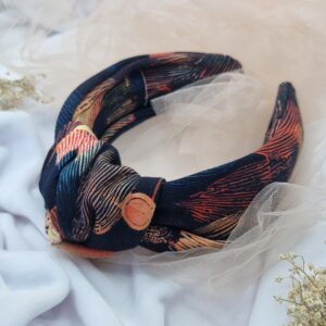 Opaska supeł Autumn stripes