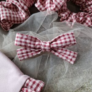 Spinka kokardka Przeplatana Frużelina