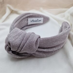 Opaska supeł Shiny cappuccino