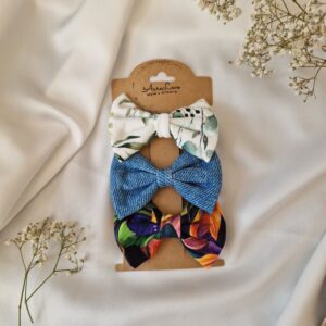 Zestaw spinek 3 szt. kokardka Mini (Kopia)