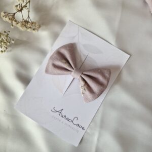 Spinka kokardka klasyczna Piwonie