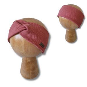 Opaska prążek Dusty cedar